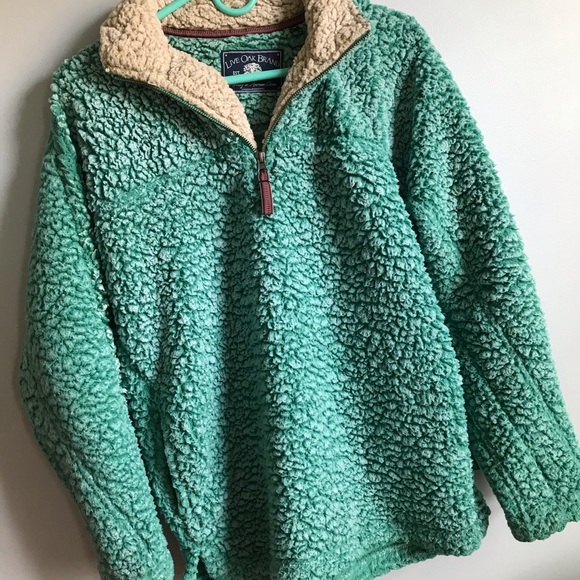 Live Oak Brand Teal Sherpa - Picture 2 of 3